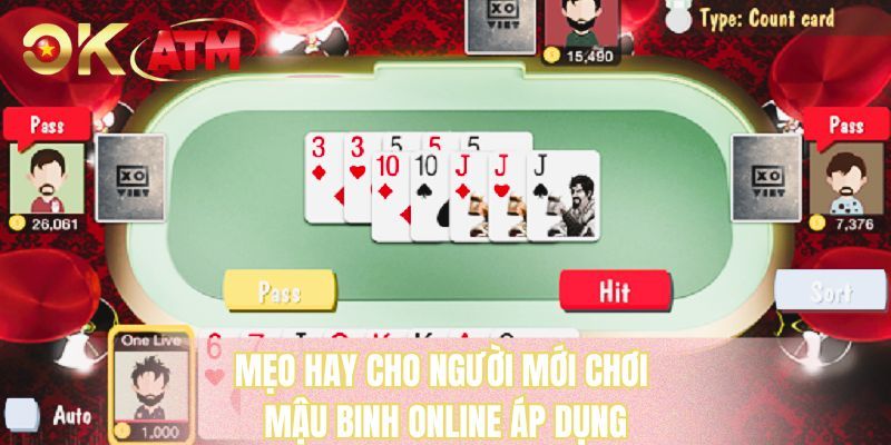 Mẹo hay cho người mới chơi mậu binh online áp dụng