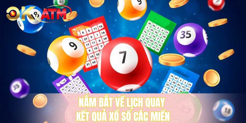 Nắm bắt về lịch quay kết quả xổ số các miền