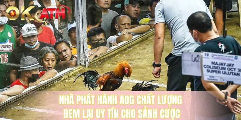 Nhà phát hành AOG chất lượng đem lại uy tín cho sảnh cược