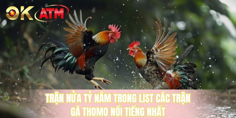 Trận nửa tỷ nằm trong list các trận gà Thomo nổi tiếng nhất